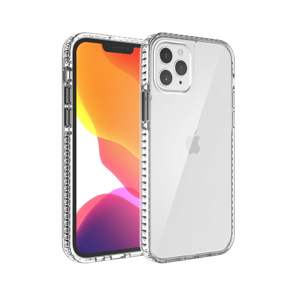Transparent Shockproof Clear Back Shell Case for iPhone 12 Mini 5.4